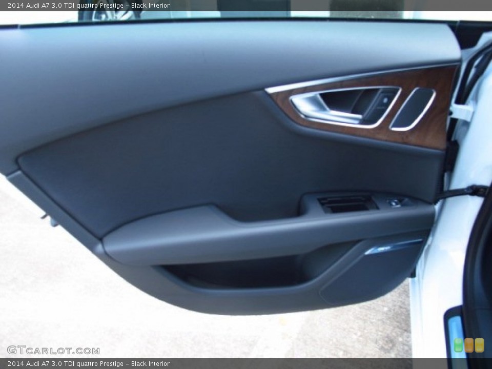 Black Interior Door Panel for the 2014 Audi A7 3.0 TDI quattro Prestige #84258222