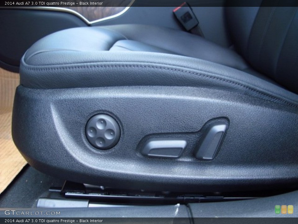 Black Interior Controls for the 2014 Audi A7 3.0 TDI quattro Prestige #84258534