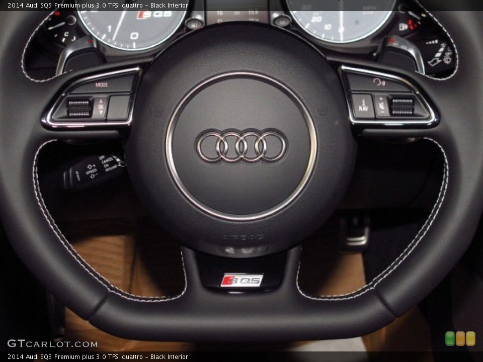 Black Interior Controls for the 2014 Audi SQ5 Premium plus 3.0 TFSI quattro #84261927