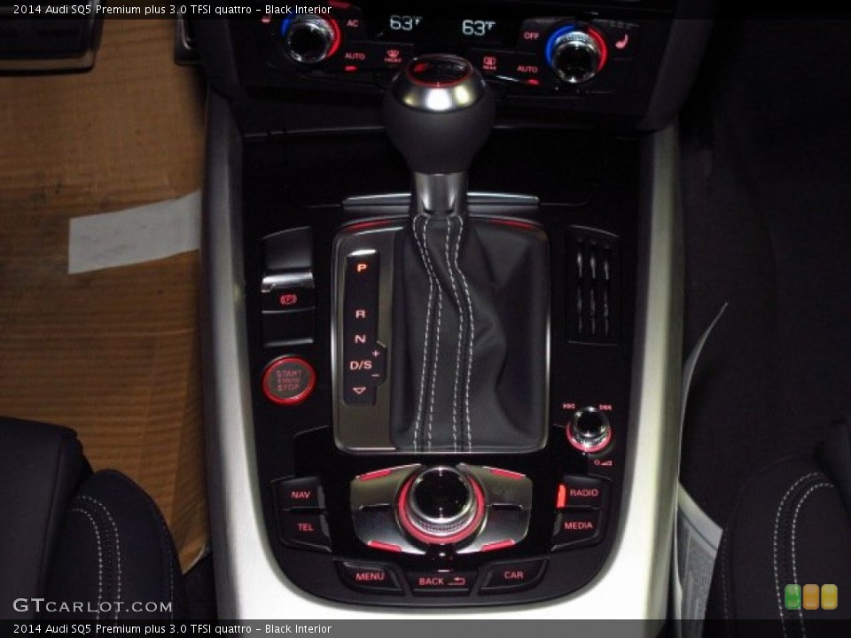 Black Interior Transmission for the 2014 Audi SQ5 Premium plus 3.0 TFSI quattro #84261948