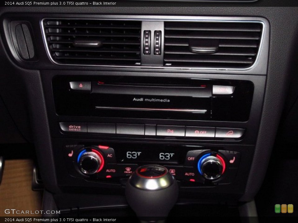 Black Interior Controls for the 2014 Audi SQ5 Premium plus 3.0 TFSI quattro #84261972