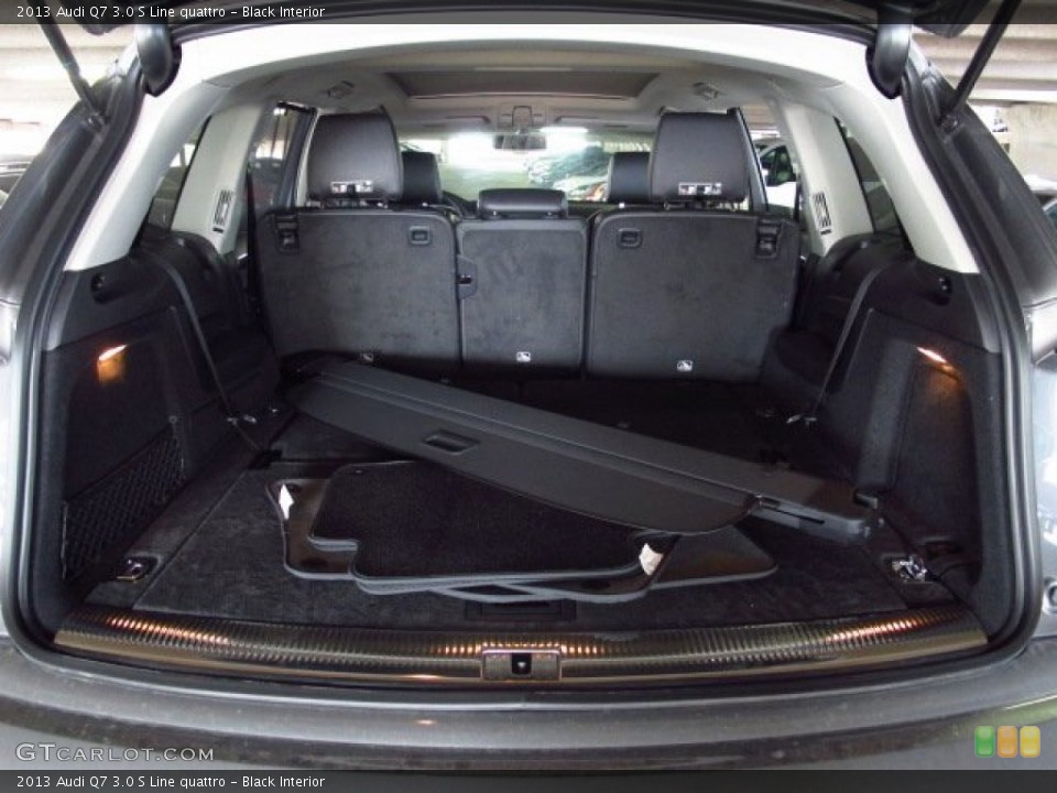 Black Interior Trunk for the 2013 Audi Q7 3.0 S Line quattro #84262287