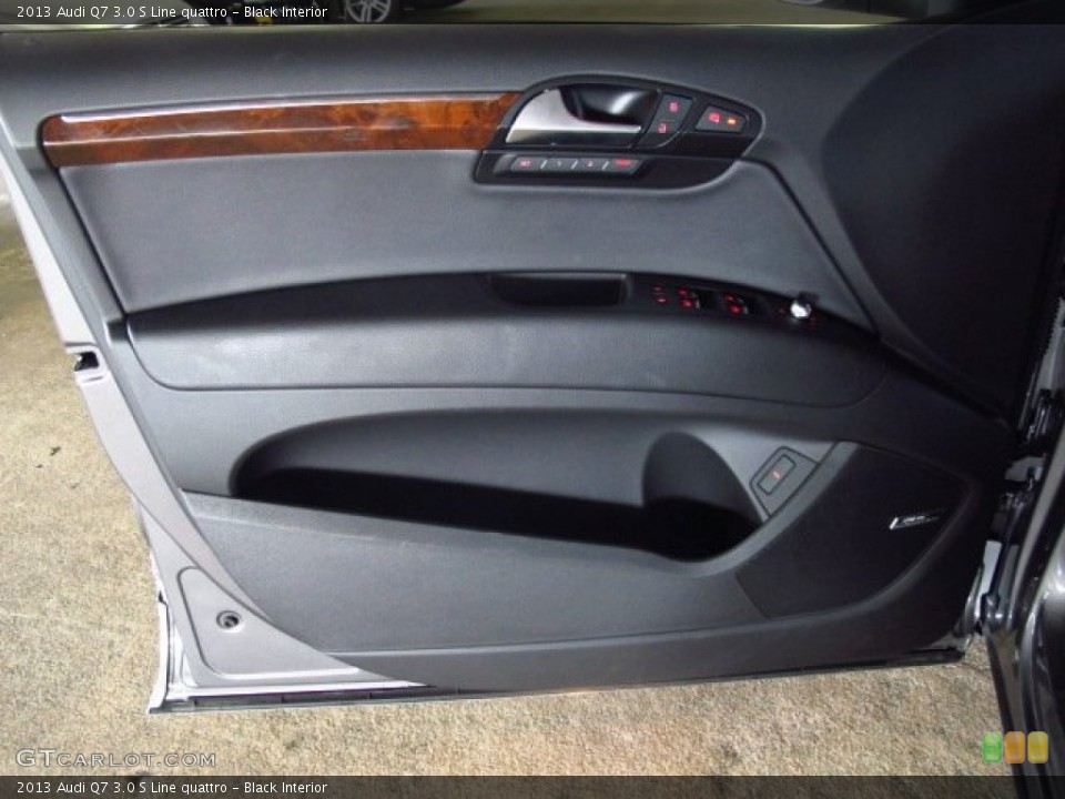 Black Interior Door Panel for the 2013 Audi Q7 3.0 S Line quattro #84262332