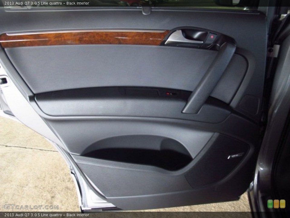 Black Interior Door Panel for the 2013 Audi Q7 3.0 S Line quattro #84262362