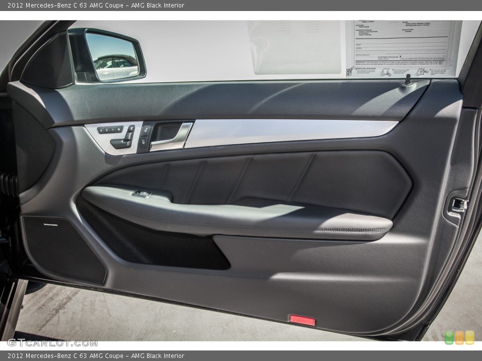 AMG Black Interior Door Panel for the 2012 Mercedes-Benz C 63 AMG Coupe #84263407
