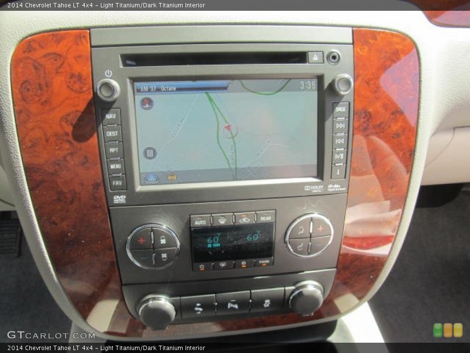 Light Titanium/Dark Titanium Interior Navigation for the 2014 Chevrolet Tahoe LT 4x4 #84264399