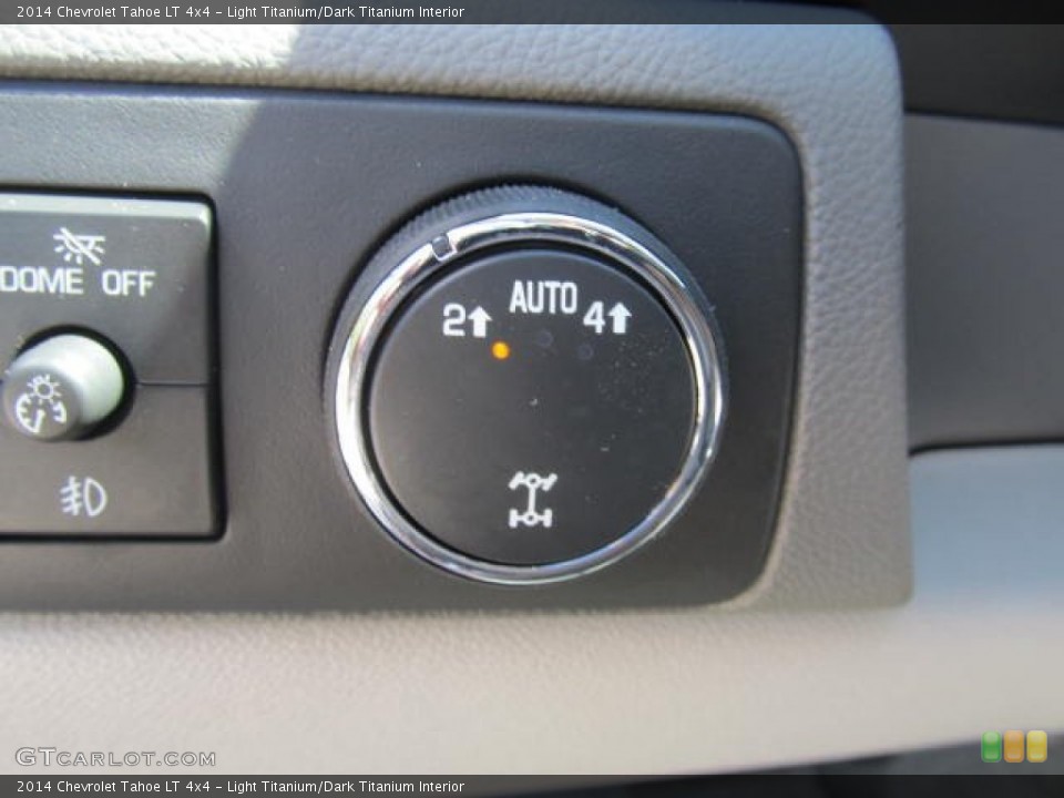 Light Titanium/Dark Titanium Interior Controls for the 2014 Chevrolet Tahoe LT 4x4 #84264438