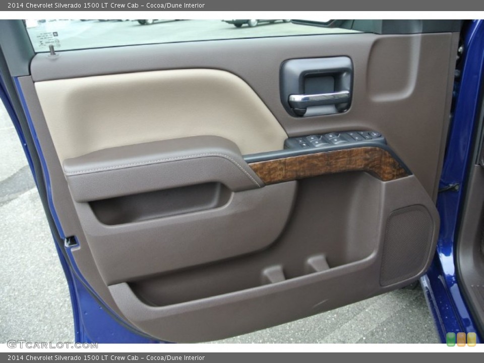 Cocoa/Dune Interior Door Panel for the 2014 Chevrolet Silverado 1500 LT Crew Cab #84266319
