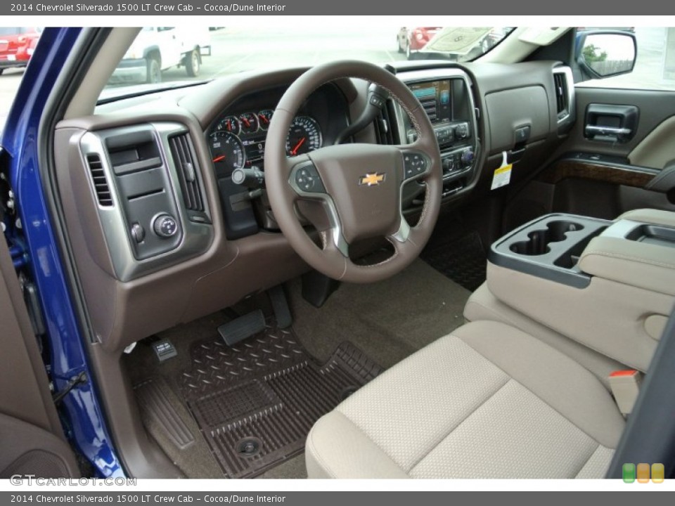Cocoa/Dune Interior Prime Interior for the 2014 Chevrolet Silverado 1500 LT Crew Cab #84266608