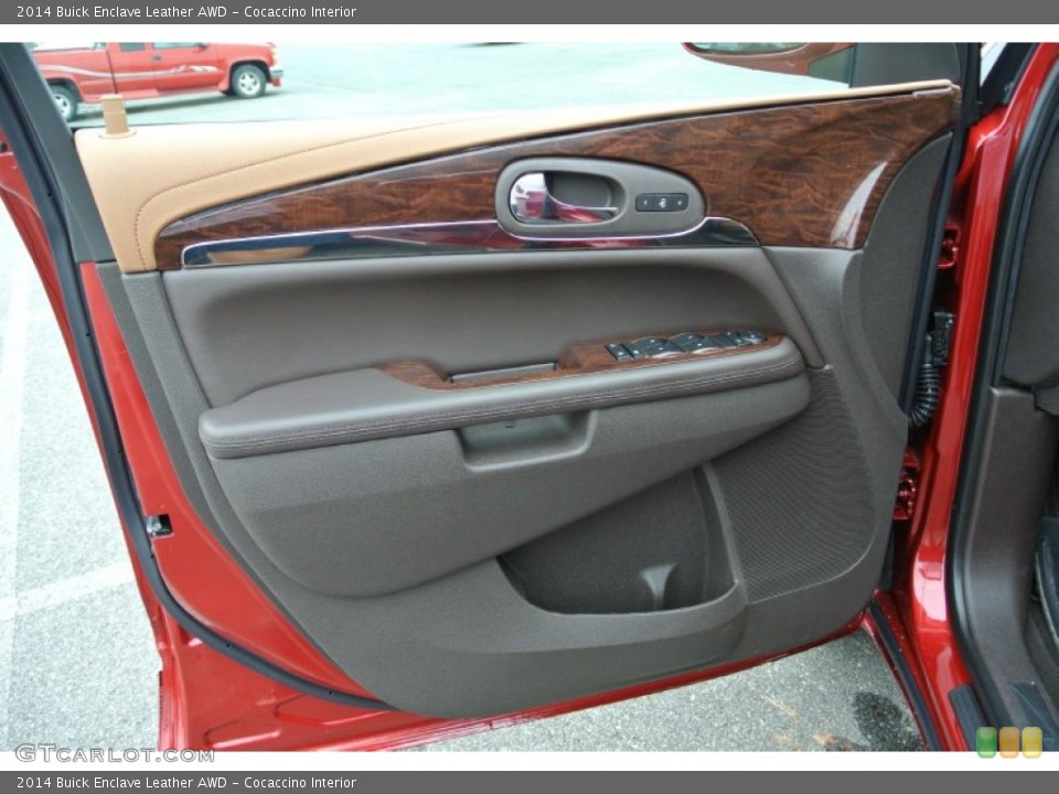 Cocaccino Interior Door Panel for the 2014 Buick Enclave Leather AWD #84266781