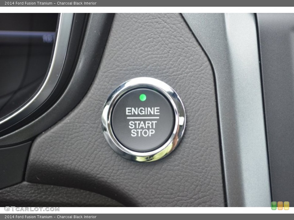 Charcoal Black Interior Controls for the 2014 Ford Fusion Titanium #84284331