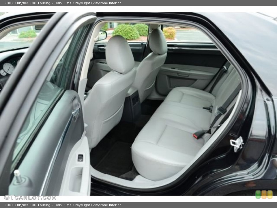 Dark Slate Gray/Light Graystone Interior Rear Seat for the 2007 Chrysler 300 Touring #84287800
