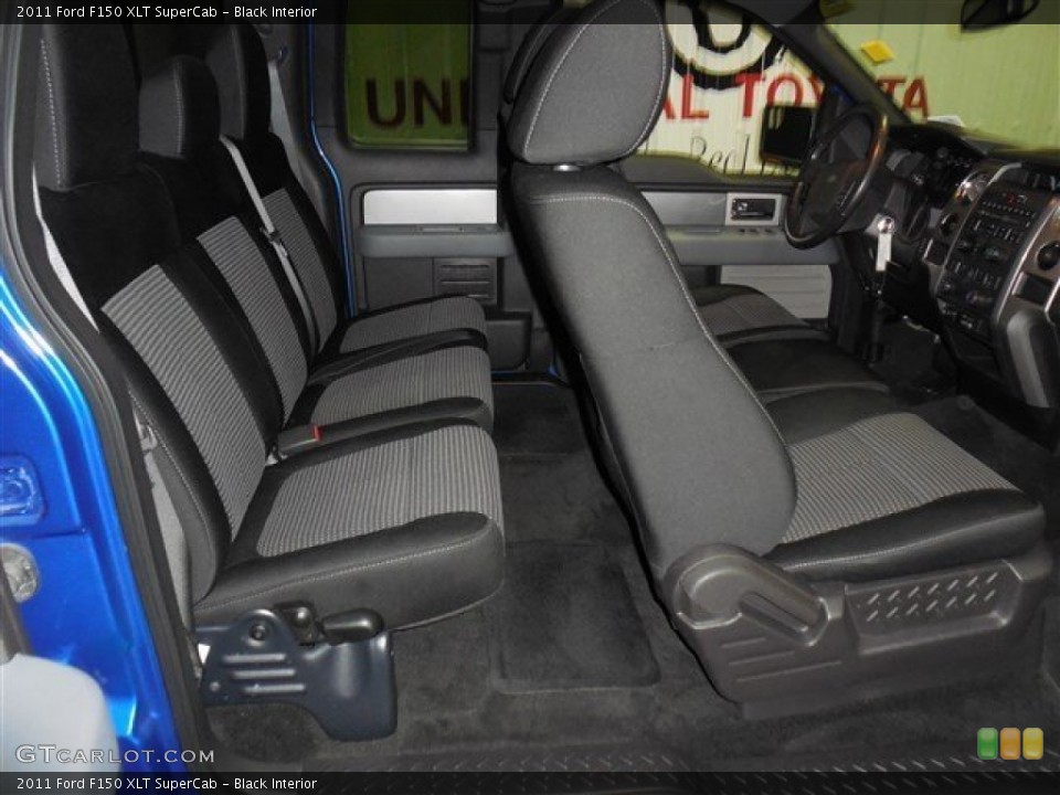 Black Interior Photo for the 2011 Ford F150 XLT SuperCab #84288867
