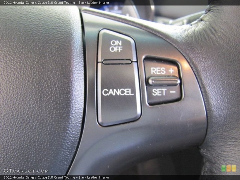 Black Leather Interior Controls for the 2011 Hyundai Genesis Coupe 3.8 Grand Touring #84301209