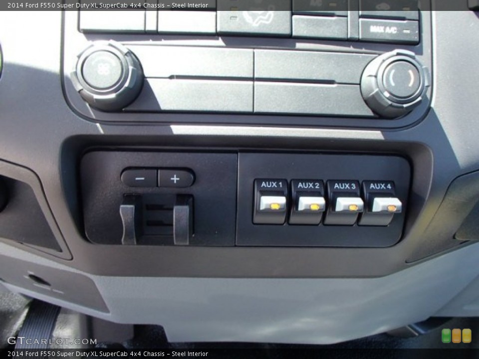 Steel Interior Controls for the 2014 Ford F550 Super Duty XL SuperCab 4x4 Chassis #84301566