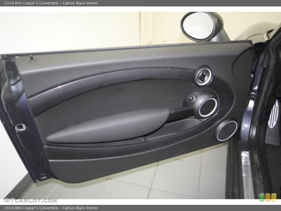 Carbon Black Interior Door Panel for the 2014 Mini Cooper S Convertible #84302298