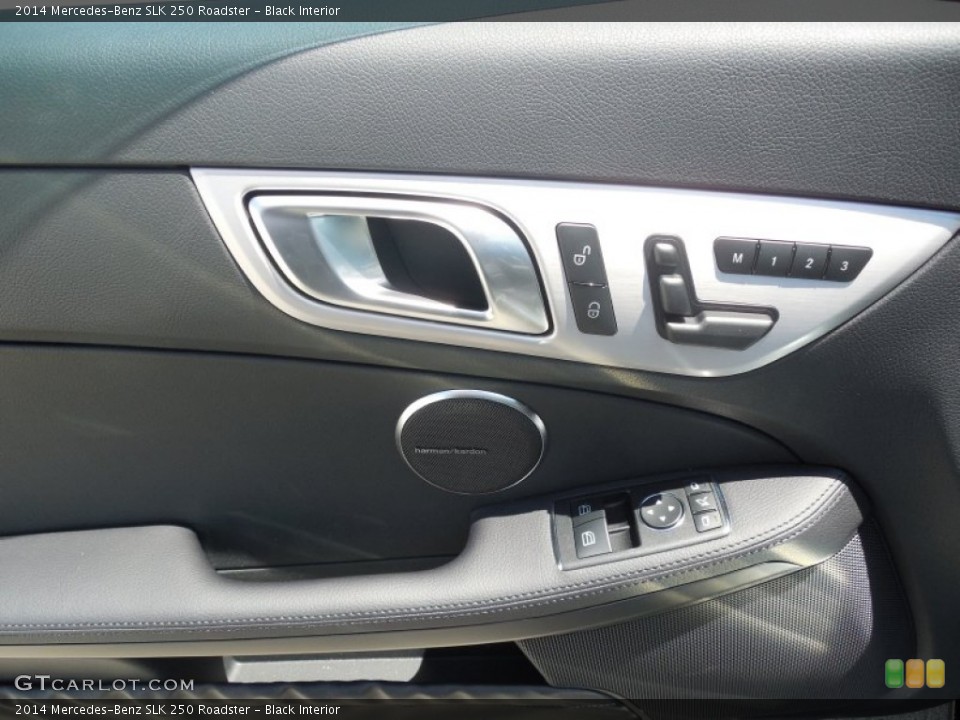 Black Interior Controls for the 2014 Mercedes-Benz SLK 250 Roadster #84313198