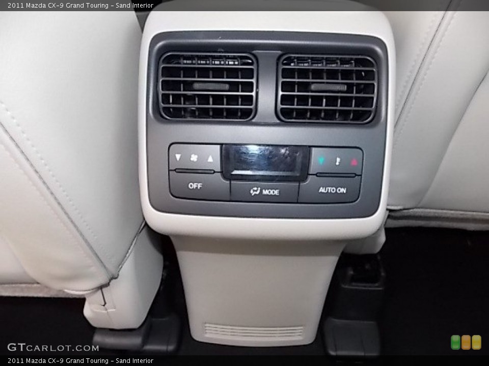 Sand Interior Controls for the 2011 Mazda CX-9 Grand Touring #84315492