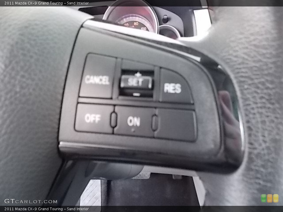 Sand Interior Controls for the 2011 Mazda CX-9 Grand Touring #84316152