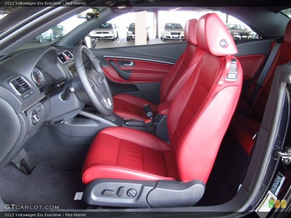Red Interior Photo for the 2013 Volkswagen Eos Executive #84317940