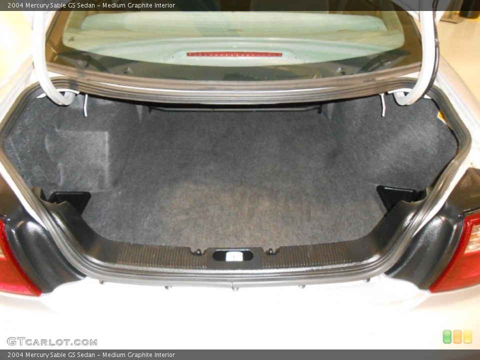 Medium Graphite Interior Trunk for the 2004 Mercury Sable GS Sedan #84319746
