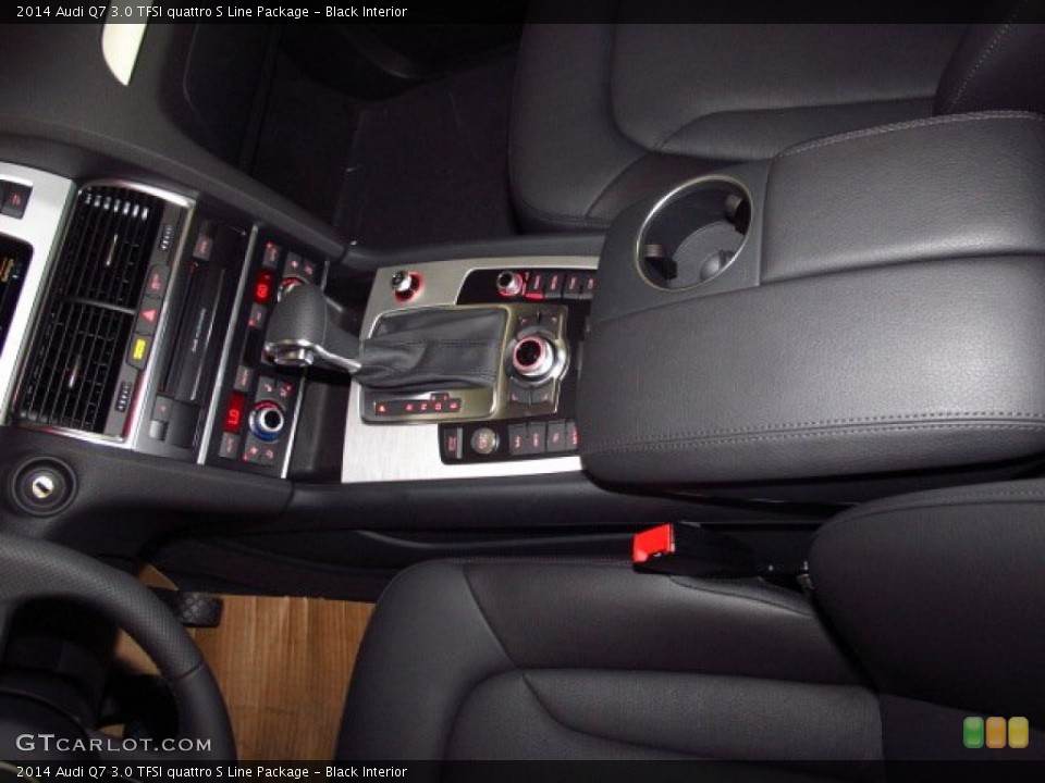 Black Interior Controls for the 2014 Audi Q7 3.0 TFSI quattro S Line Package #84322830