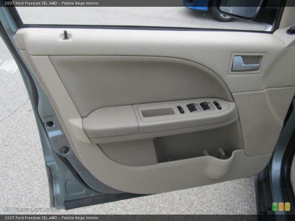 Pebble Beige Interior Door Panel for the 2007 Ford Freestyle SEL AWD #84324849