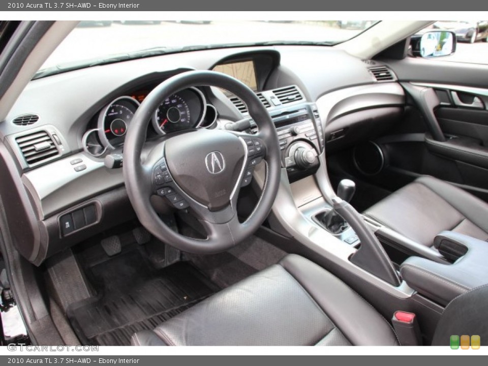 Ebony Interior Prime Interior for the 2010 Acura TL 3.7 SH-AWD #84327825