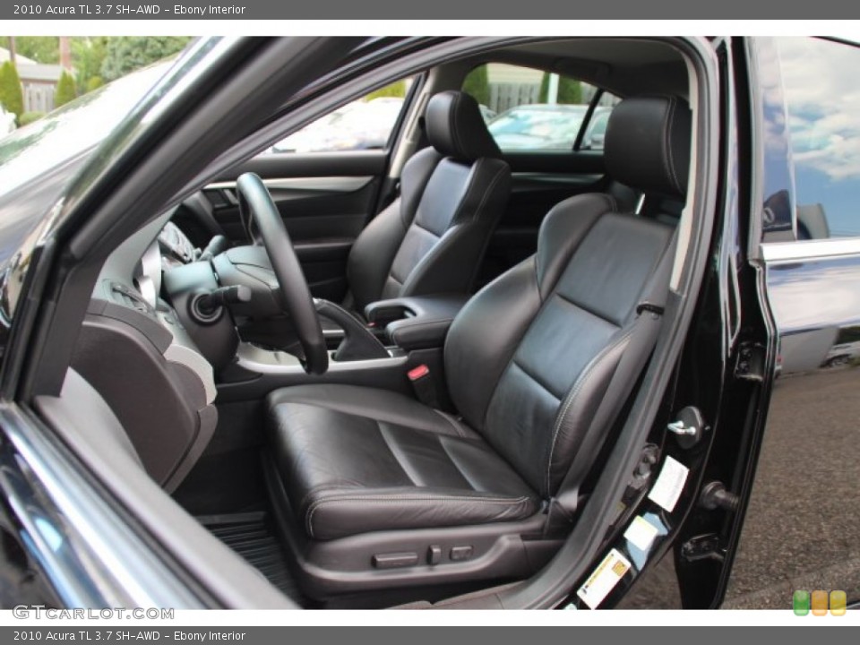 Ebony Interior Front Seat for the 2010 Acura TL 3.7 SH-AWD #84327876