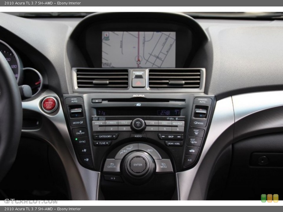 Ebony Interior Controls for the 2010 Acura TL 3.7 SH-AWD #84327918