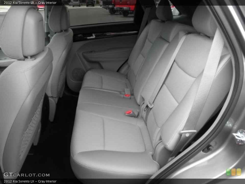 Gray Interior Rear Seat for the 2012 Kia Sorento LX #84331983
