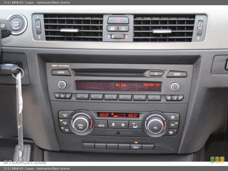Anthracite/Black Interior Controls for the 2013 BMW M3 Coupe #84333057