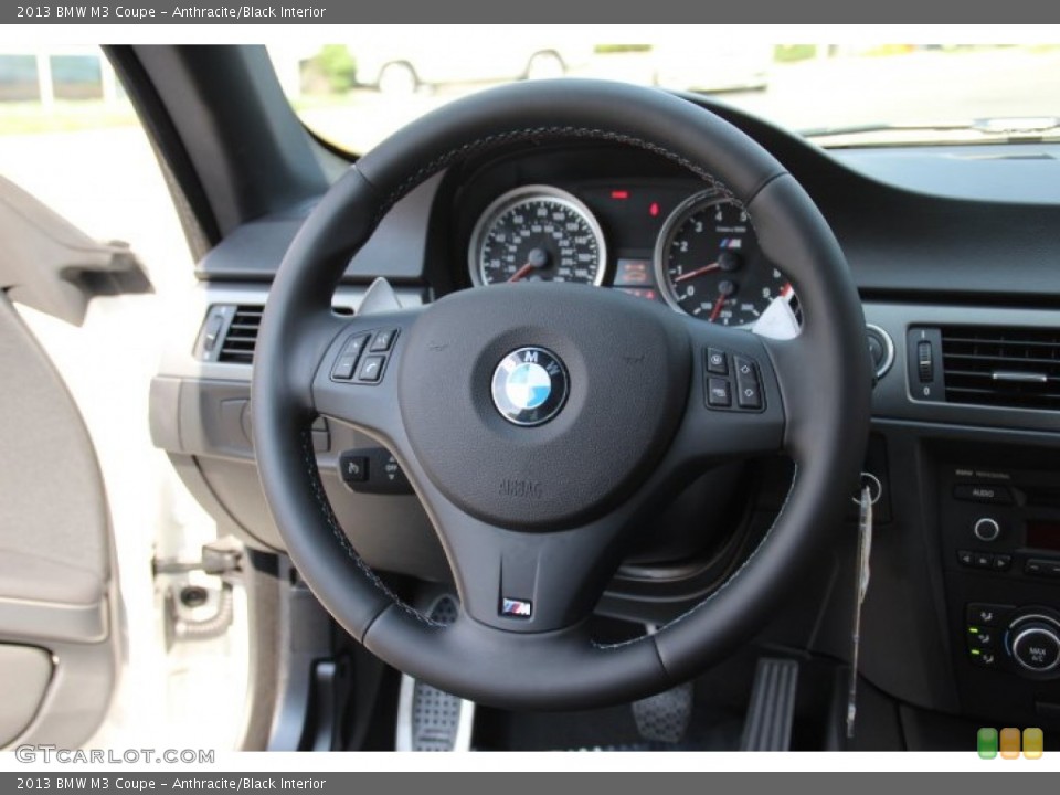 Anthracite/Black Interior Steering Wheel for the 2013 BMW M3 Coupe #84333093