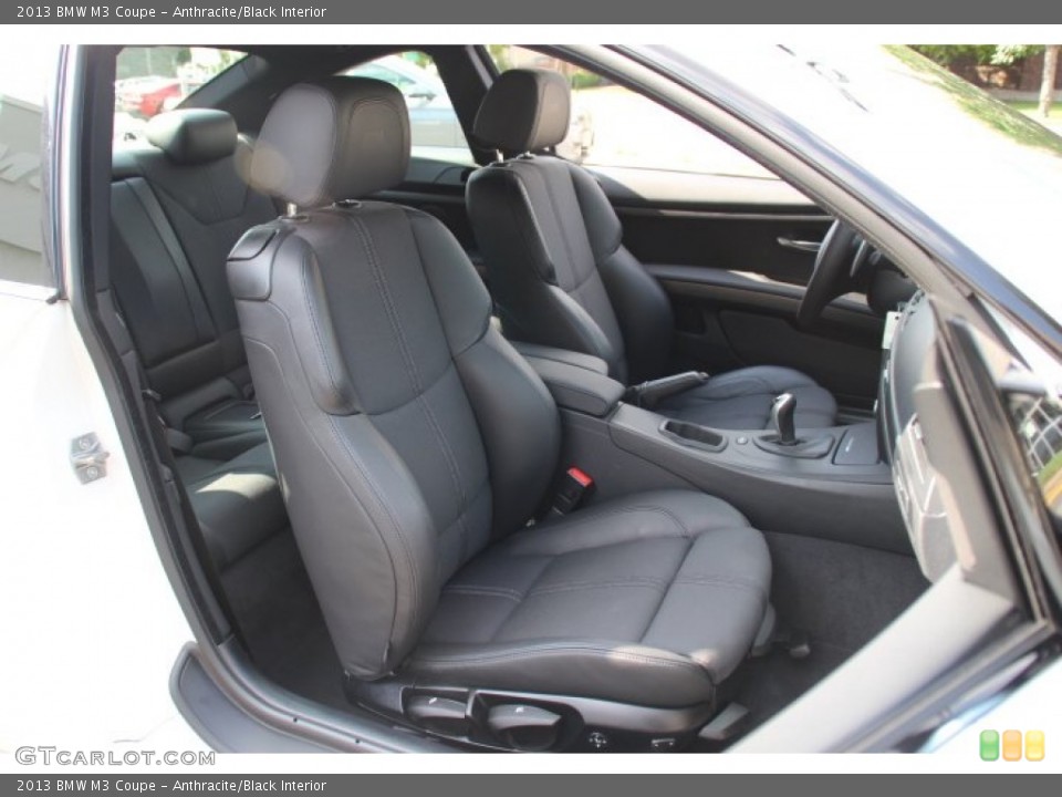 Anthracite/Black Interior Front Seat for the 2013 BMW M3 Coupe #84333297