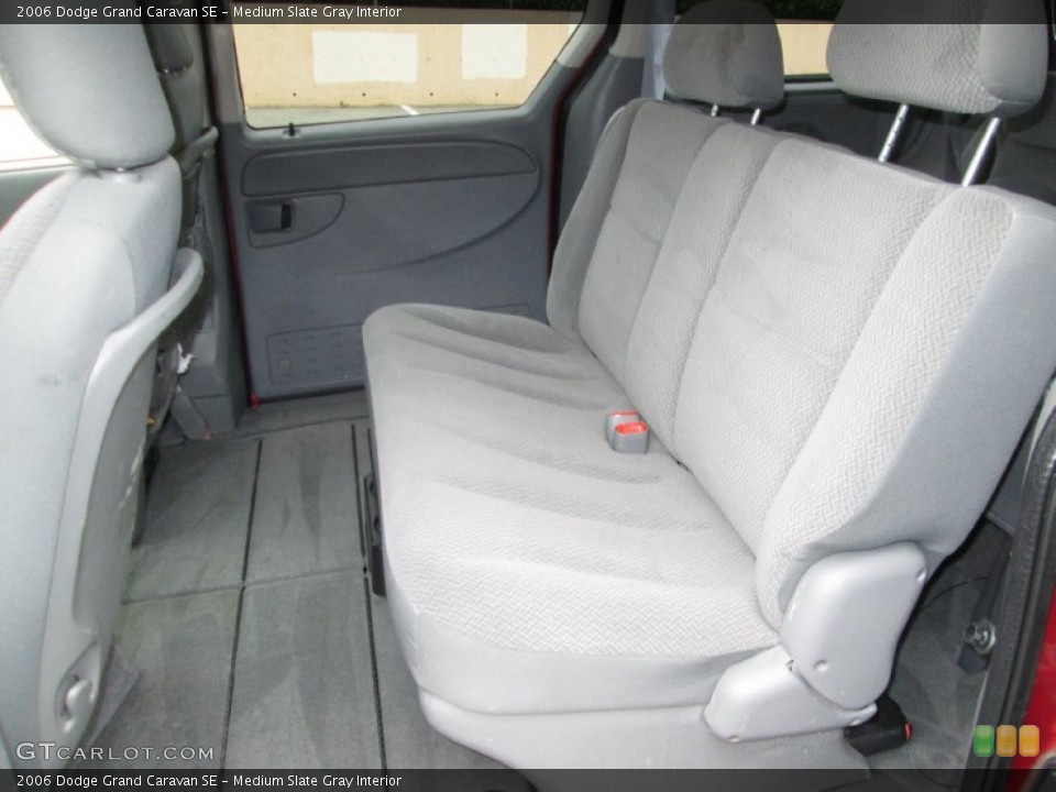 Medium Slate Gray Interior Rear Seat for the 2006 Dodge Grand Caravan SE #84335674