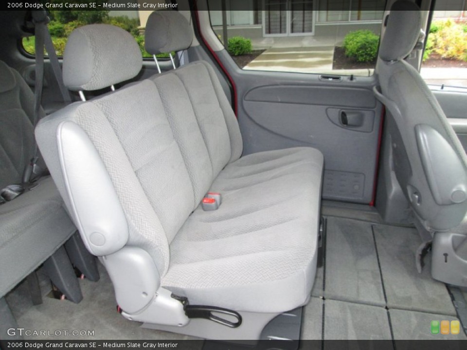 Medium Slate Gray Interior Rear Seat for the 2006 Dodge Grand Caravan SE #84335703