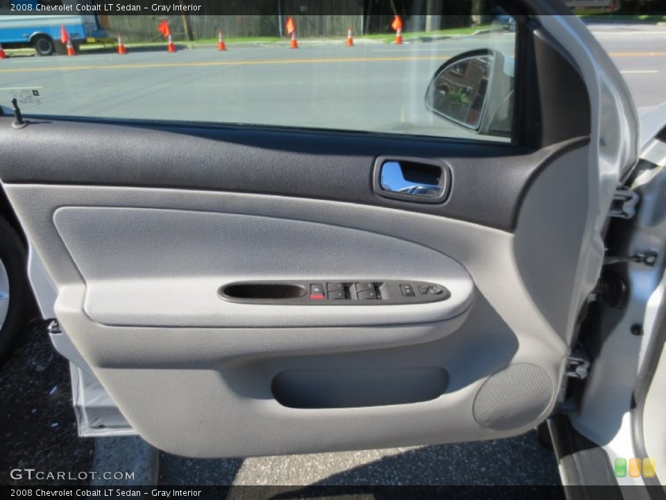 Gray Interior Door Panel for the 2008 Chevrolet Cobalt LT Sedan #84336705