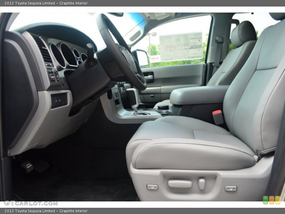 Graphite Interior Photo for the 2013 Toyota Sequoia Limited #84339003