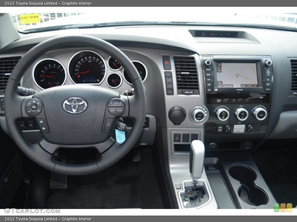 Graphite Interior Dashboard for the 2013 Toyota Sequoia Limited #84339225