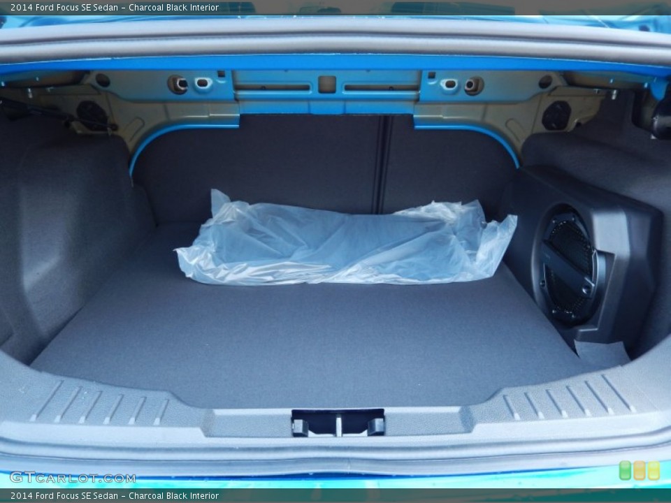 Charcoal Black Interior Trunk for the 2014 Ford Focus SE Sedan #84339819