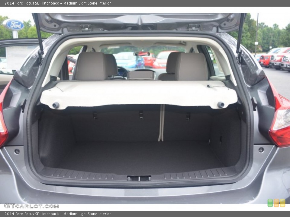 Medium Light Stone Interior Trunk for the 2014 Ford Focus SE Hatchback #84340284