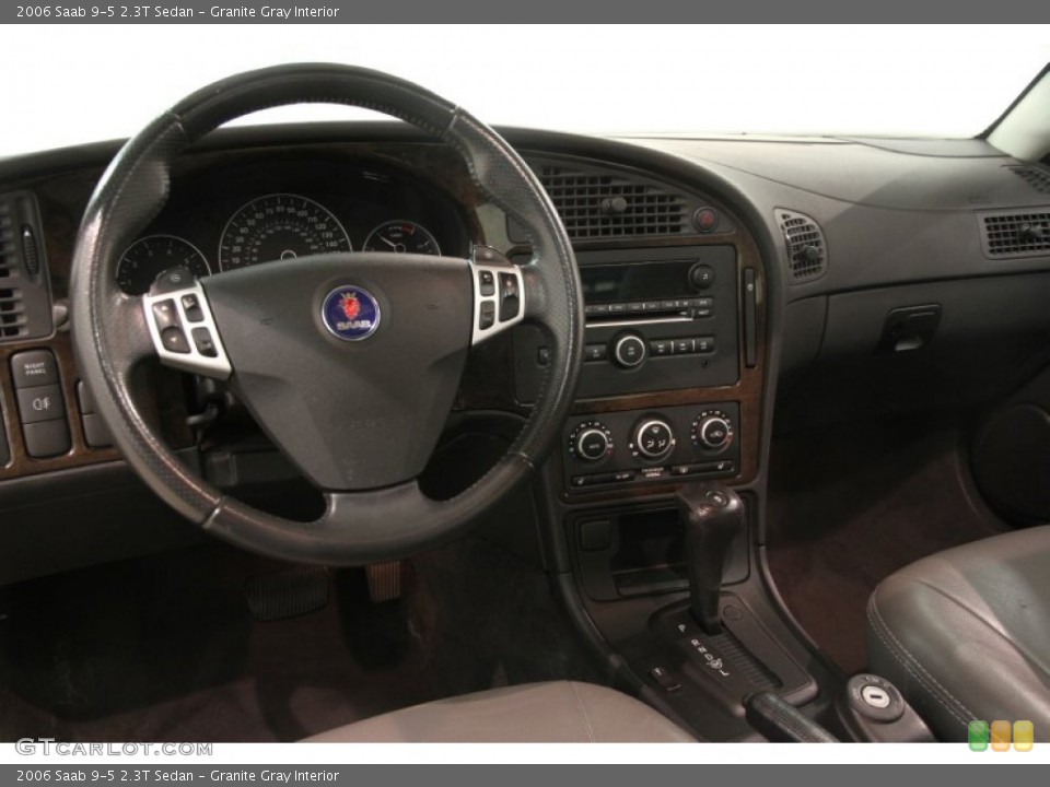 Granite Gray Interior Dashboard for the 2006 Saab 9-5 2.3T Sedan #84341103