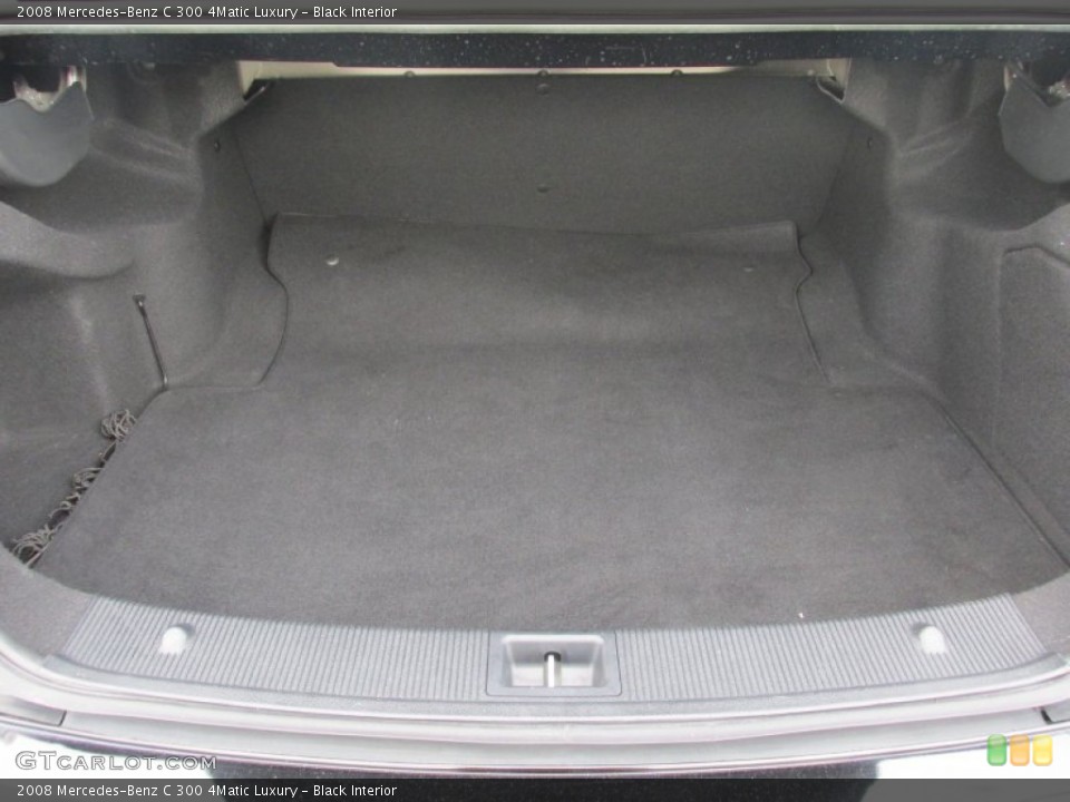 Black Interior Trunk for the 2008 Mercedes-Benz C 300 4Matic Luxury #84342588