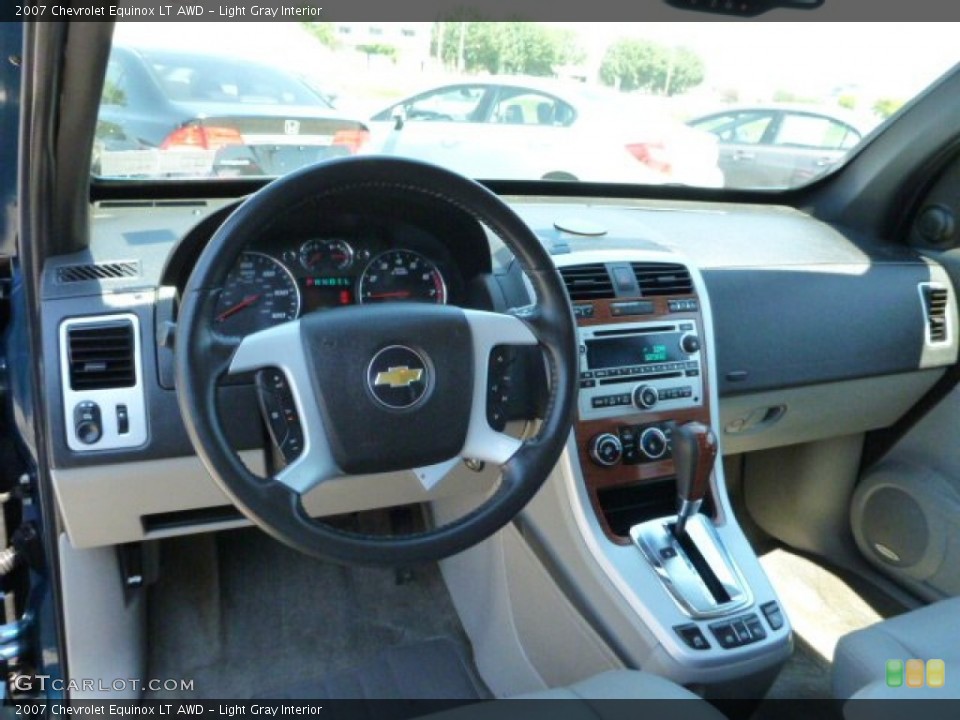 Light Gray Interior Dashboard for the 2007 Chevrolet Equinox LT AWD #84343209