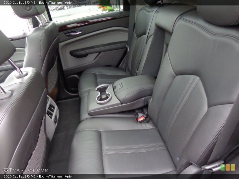 Ebony/Titanium Interior Rear Seat for the 2010 Cadillac SRX V6 #84343863