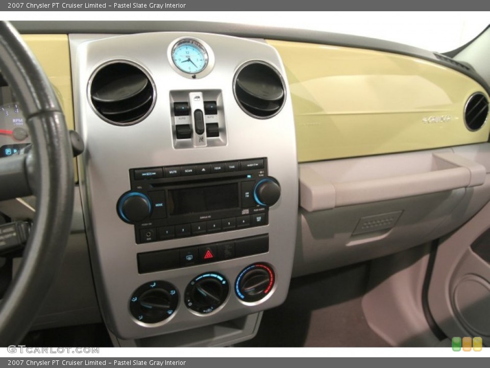 Pastel Slate Gray Interior Controls for the 2007 Chrysler PT Cruiser Limited #84345030