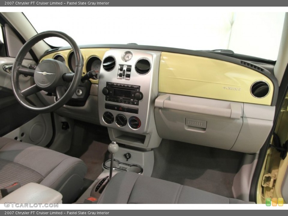 Pastel Slate Gray Interior Dashboard for the 2007 Chrysler PT Cruiser Limited #84345081