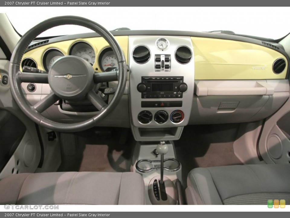 Pastel Slate Gray Interior Dashboard for the 2007 Chrysler PT Cruiser Limited #84345163