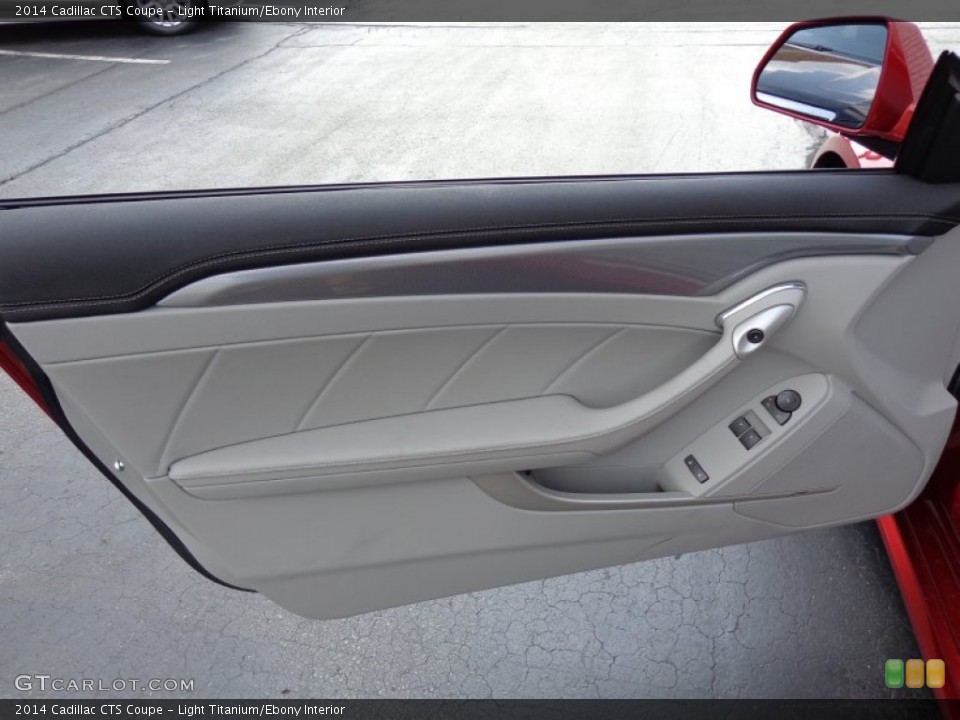 Light Titanium/Ebony Interior Door Panel for the 2014 Cadillac CTS Coupe #84346572