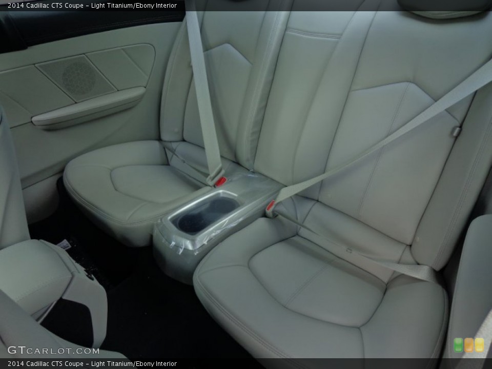 Light Titanium/Ebony Interior Rear Seat for the 2014 Cadillac CTS Coupe #84346641